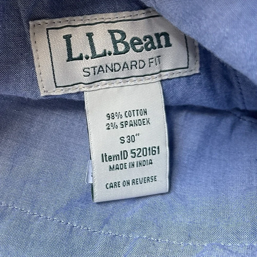 LL Bean Pants Mens 30x29 Lakewashed Standard Fit Straight Gray Khaki Lot Of 2